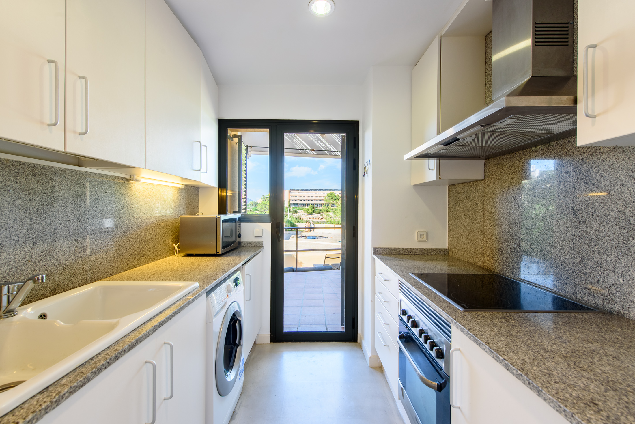 Resa estates Ibiza Port des torrent frontal sea views apartment kitchen.jpg